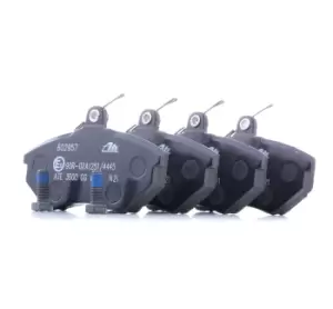 Image of ATE Brake pad set excl. wear warning contact 13.0460-2957.2 Brake pads,Brake pad set, disc brake VW,SEAT,GOLF II (19E, 1G1),PASSAT Variant (3A5, 35I)