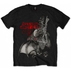 Image of Avenged Sevenfold Spine Climber Blk T Shirt: Large