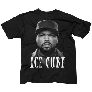 Image of Ice Cube - Good Day Face Mens Large T-Shirt - Black