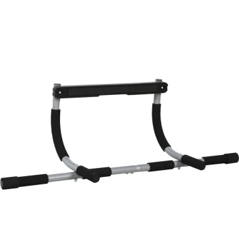 image of Indoor Fitness Door Horizontal Bar Pull-ups Home Gym Upper Body Workout - Homcom