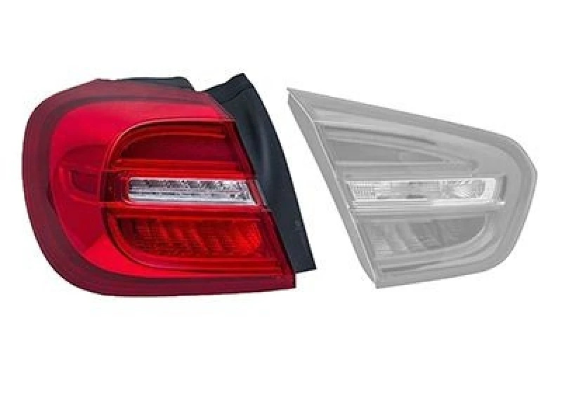 Image of VAN WEZEL Rear light VAN WEZEL 2930925