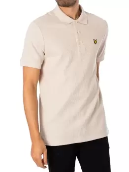 Image of Logo Cuffed Polo Shirt