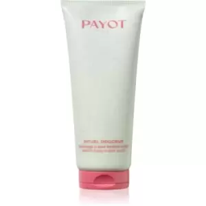 image of Payot Rituel Douceur Gommage Creme Fondant Corps body scrub with almond extracts 200ml