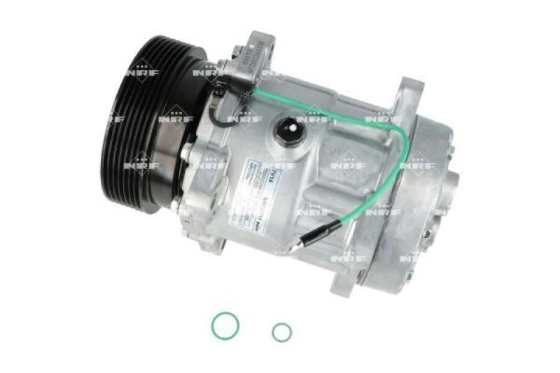 Image of NRF 32711 AC Compressor PAG 46, with seal ring, with gaskets/seals Compressor,air conditioning (447)