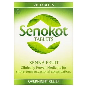 Image of Senokot Constipation Overnight Relief Tablets x20
