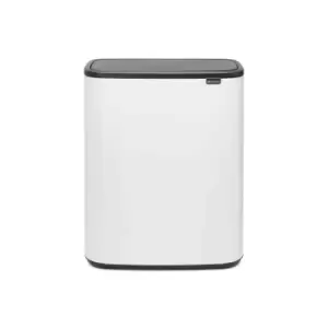 Image of Brabantia Bo Touch Bin 60L - White