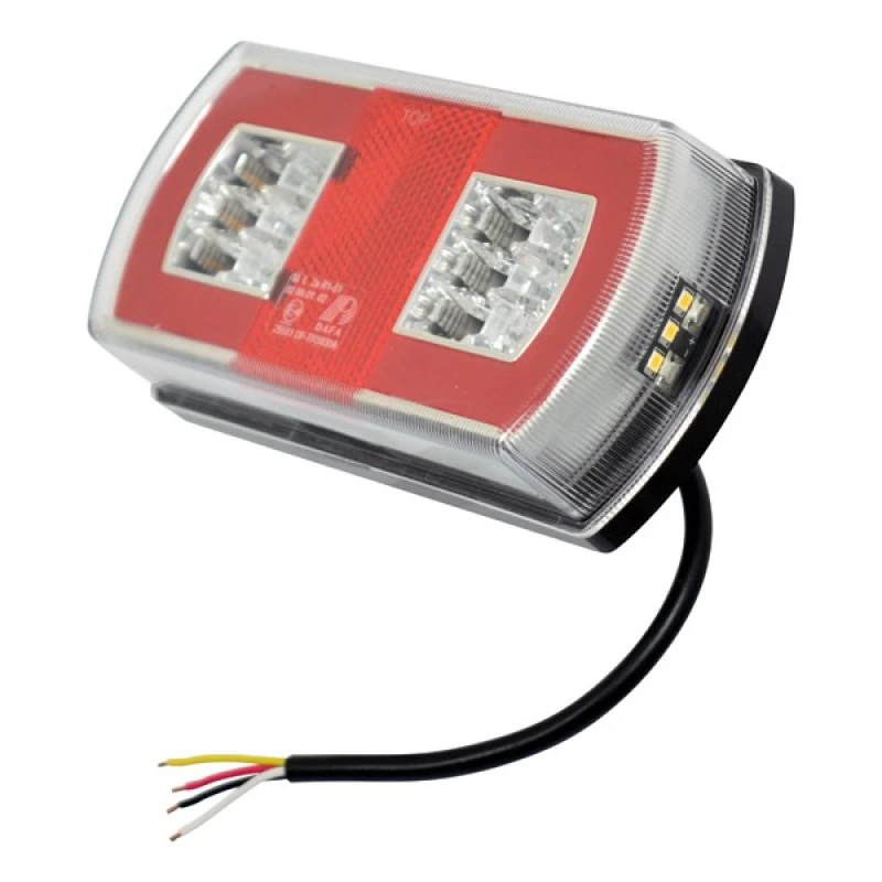 Image of CARPOINT 0414049 Rear light Right, LED, with pipe Combination Rearlight (391)