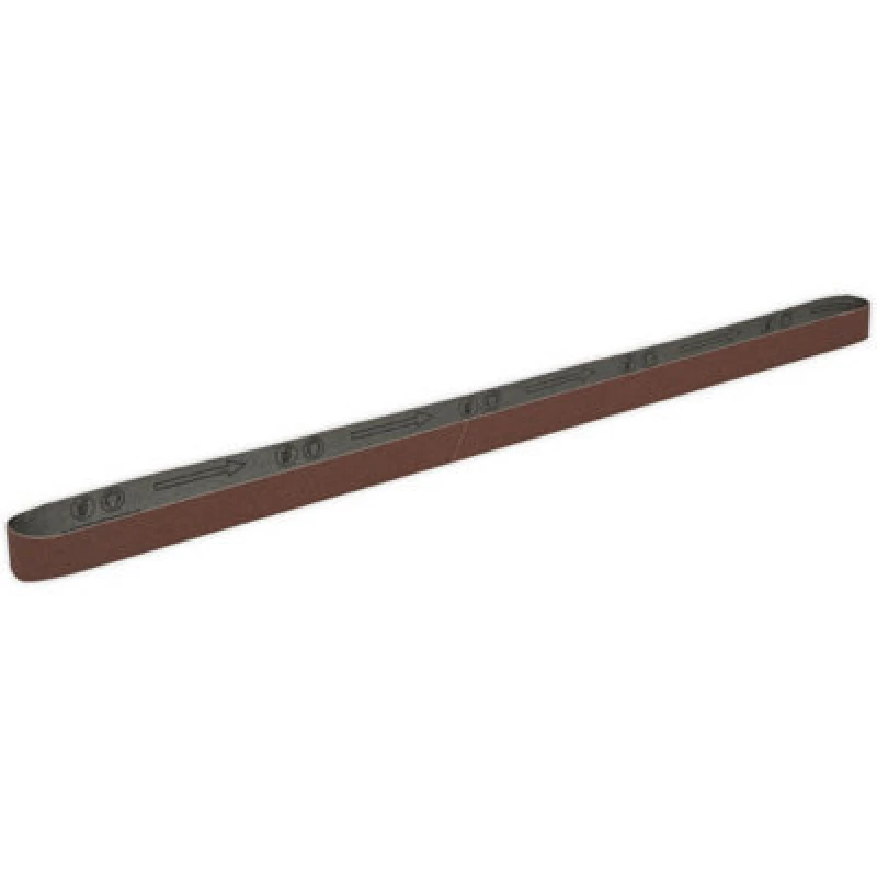 Image of Loops PREMIUM 20mm x 1000mm Sanding Belt - 80 Grit Aluminium Oxide Cloth Backed Loop Multi