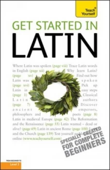 Image of Get Started in Latin by G D a Sharpley Paperback