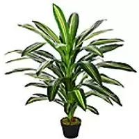 Image of Outsunny Artificial Tree 844-336 Green 180 mm x 180 mm x 1100 mm