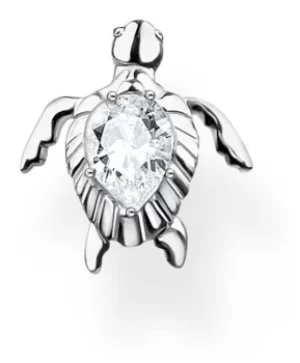 image of Thomas Sabo H2235-051-14 Sterling Silver Crystal Set Turtle Jewellery