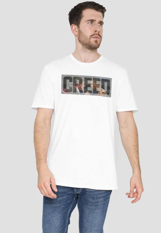 Image of CREED Creed Pep Talk T-Shirt, White Size: 5X-Large White 5X-Large Unisex 0199474315014