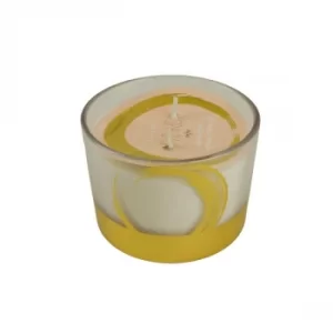 Image of Candlelight Spa Day Relax 2 Wick Wax Filled Glass Candle Pot Lavender & Vanilla Scent