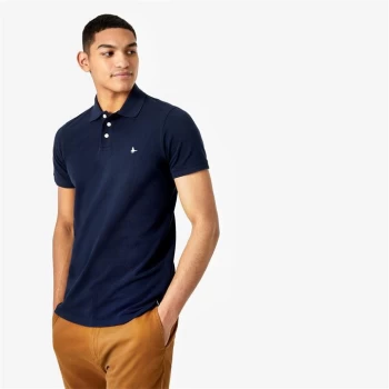 Jack Wills Aldgrove Pique Polo - Navy