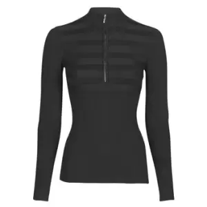 image of Morgan MENZIP.N womens Sweater in Black - Sizes S,M,L,XL,XS