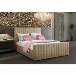Image of Keesa Bed King Plush Velvet Mink