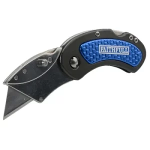 image of Faithfull FAITKUTILITY Utility Folding Knife with Blade Lock