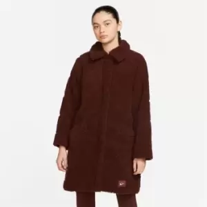 Image of Nike Icon Sherpa Jacket Womens - Metallics