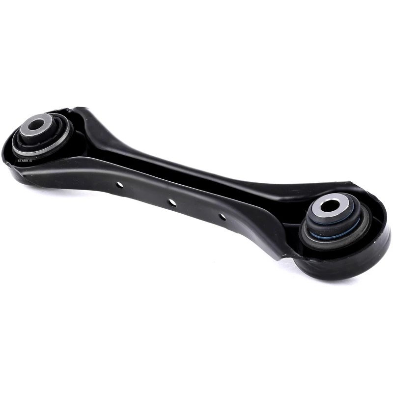 Image of STARK SKCA-0050469 Suspension arm Control Arm, Sheet Steel, Rear, with rubber mount Sheet Steel Track Control Arm (273)