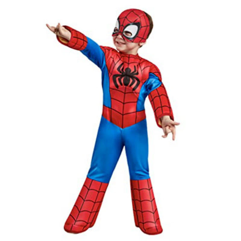 Image of Rubies Deluxe Spider-Man Costume From Marvel Multi unisex