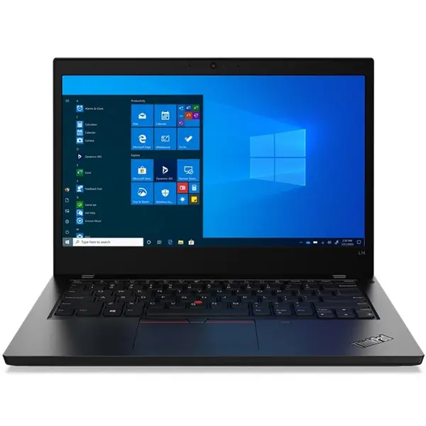 image of Lenovo ThinkPad L14 Laptop, 14" HD Screen, AMD Ryzen 5 4500U Processor, 16GB RAM, 256GB SSD, Windows 11 Pro LALEN-20U6S4GP05