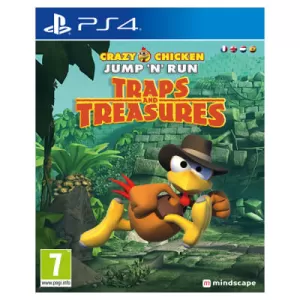 Image of Crazy Chicken Traps And Treasures PS4 Game