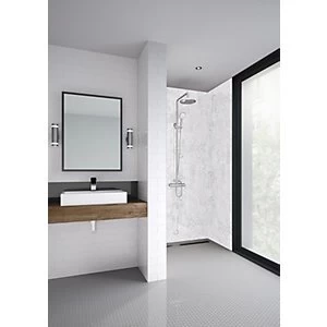 Mermaid Elite Padova Tongue & Groove Single Shower Panel - 2420 x 1200mm