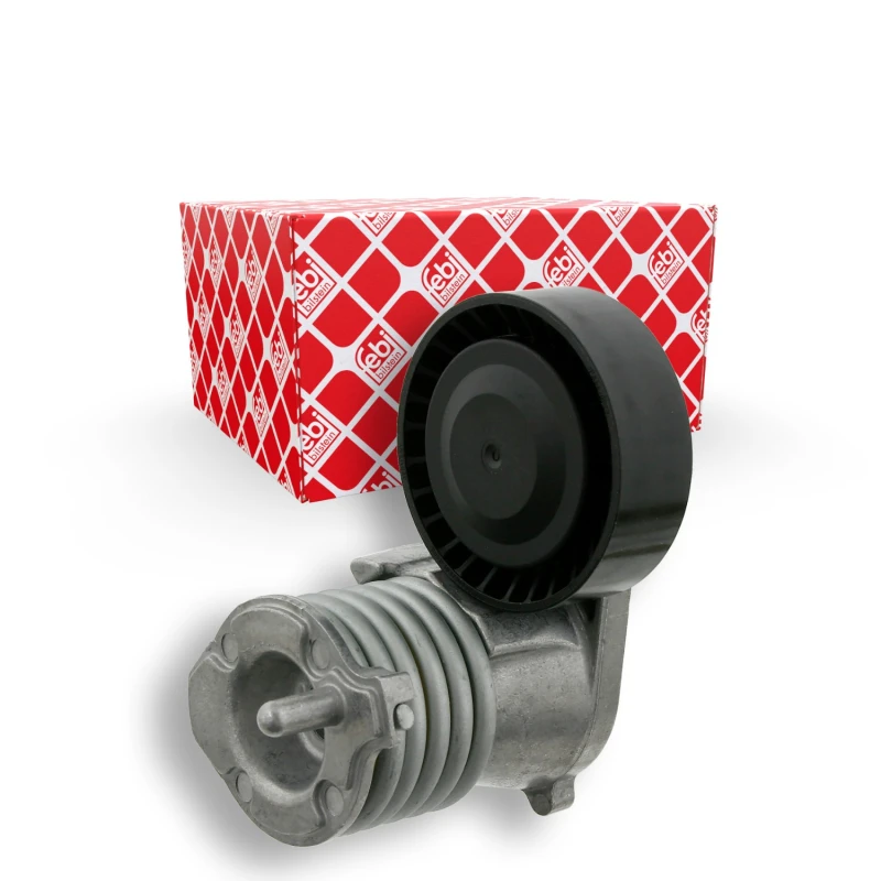 Image of FEBI BILSTEIN 27566 Tensioner Belt Tensioner,v-ribbed belt (541)