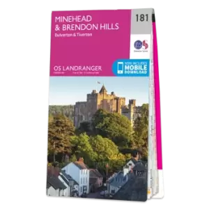 Image of Map of Minehead & Brendon Hills