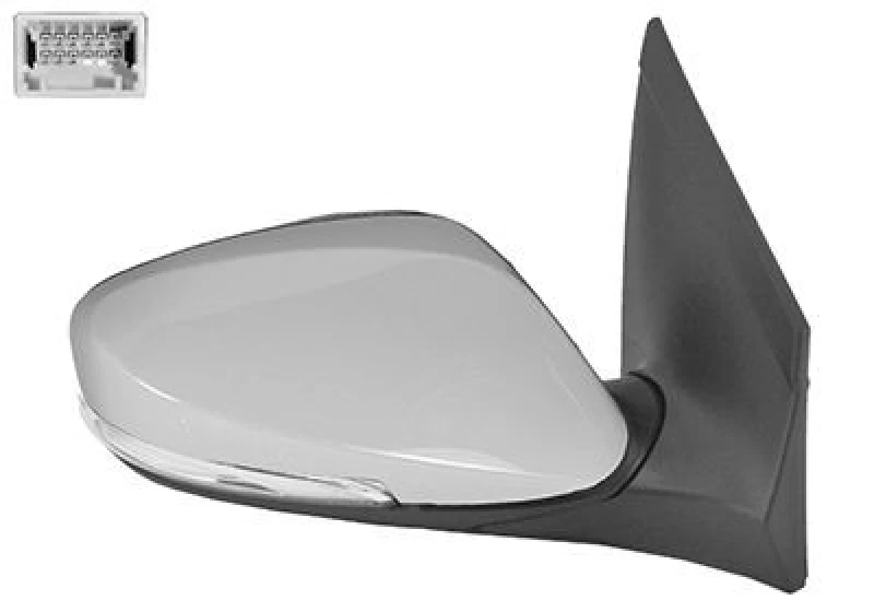 Image of VAN WEZEL Wing mirror VAN WEZEL 8244816