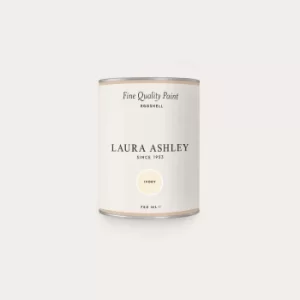 image of Laura Ashley Eggshell Paint Ivory 750ml