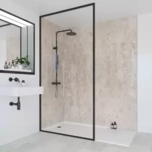 image of Multipanel Linda Barker Bathroom Wall Panel Hydrolock 2400 X 900mm Stone Elements