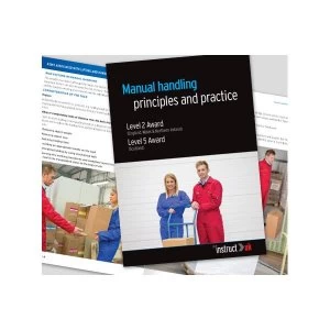 Image of Click Medical Manual Handling Book Fully Illustrated Ref CM1319 Up to