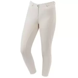 image of Dublin Edge Gel Full Seat Ladies Breeches - Beige