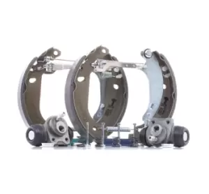 Image of HELLA Brake Set, drum brakes PEUGEOT 8DB 355 004-511 42418J,4241K5,4241N1 424209