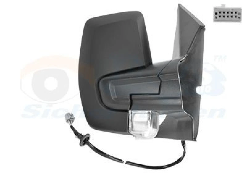 Image of VAN WEZEL Wing mirror VAN WEZEL 1989802
