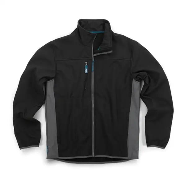 image of Tough Grit 2-Tone Softshell Black / Charcoal - S