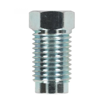 Image of SEALEY BN71620 Brake Pipe Nut 7/16"UNF x 20tpi Male 1/4" Pipe SAE Form x 10