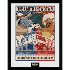 Image of Pokemon Red V Blue Collector Print