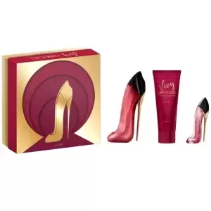 Image of Carolina Herrera Very Good Girl Glam Gift Set 80ml Eau de Parfum + 100ml Body Lotion + 7ml Eau de Parfum