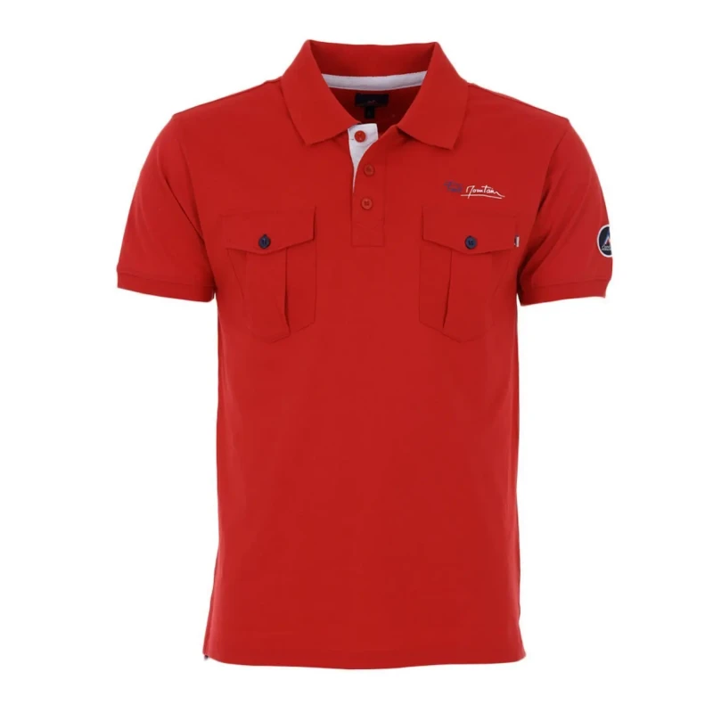 Image of Polo shirt Peak Mountain Cocheak Rouge Male 2XL