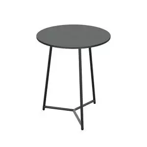Image of Jemini Trinity Mid Table 800x800x735mm BlackBlack KF823643 KF823643