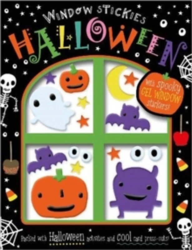 Image of Window Stickies Halloween Paperback / softback