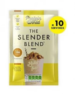 image of Protein World Slender Blend Sachet Box - Salted Caramel (10X40G)