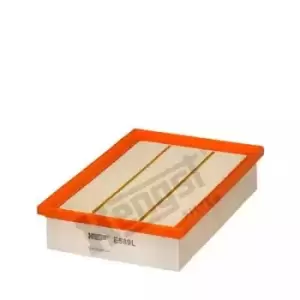 Image of Air Filter Insert E589L by Hella Hengst