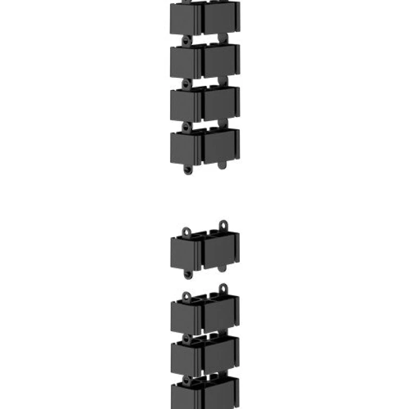 Image of FELLOWES CableSpine Cable Management Tube - Black 043859805952