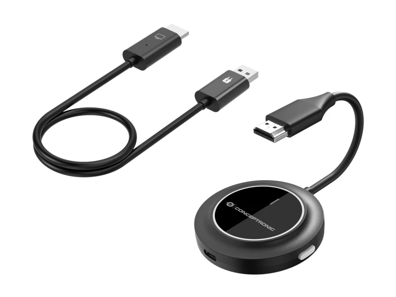 Image of Conceptronic ATHERIC02B Wireless HDMI Extender Kit 1080P