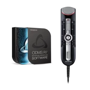 Image of Olympus RecMic II RM-4110S Premium Kit inc ODMSR7 Dictation Software