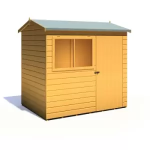 Shire Lewis 7 x 5ft Style C Reverse Apex Shed - Garden & Outdoor