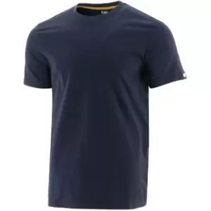 Image of CAT Workwear Mens Essentials Short Sleeve Work T Shirt XXL - Chest 50 - 53' (127 - 132cm)